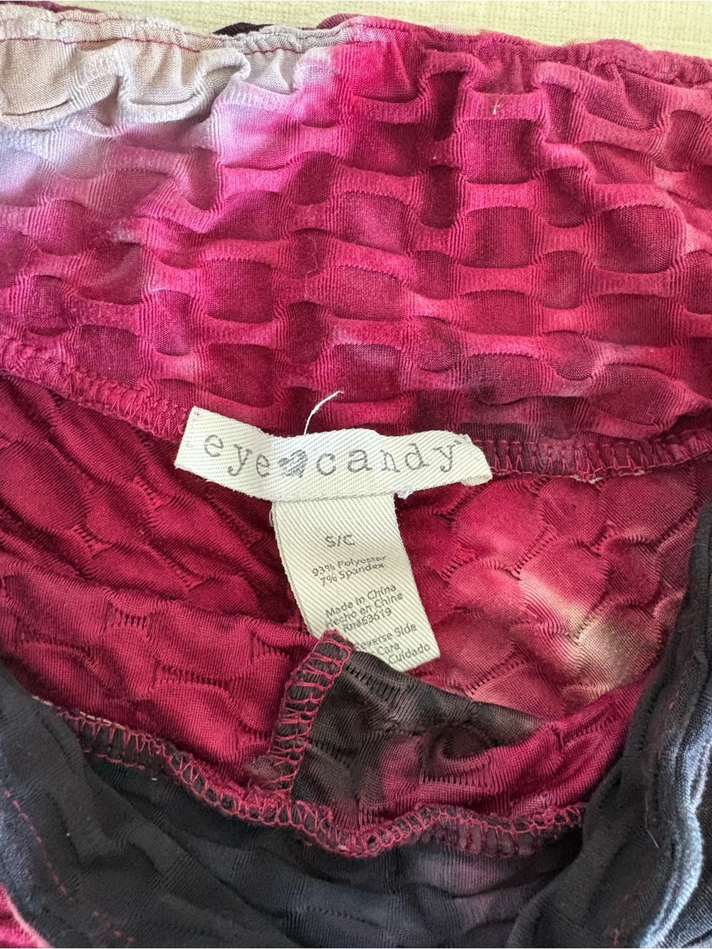 Eye Candy Tie-Dye Shapewear - Picture 4 of 4